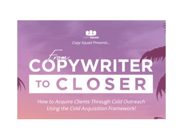 From Copywriter To Closer From Copywriter To Closer