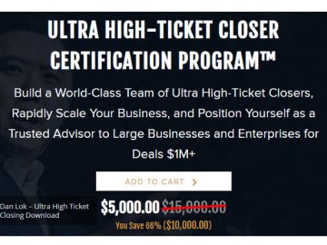 Dan Lok – Ultra High Ticket Closing